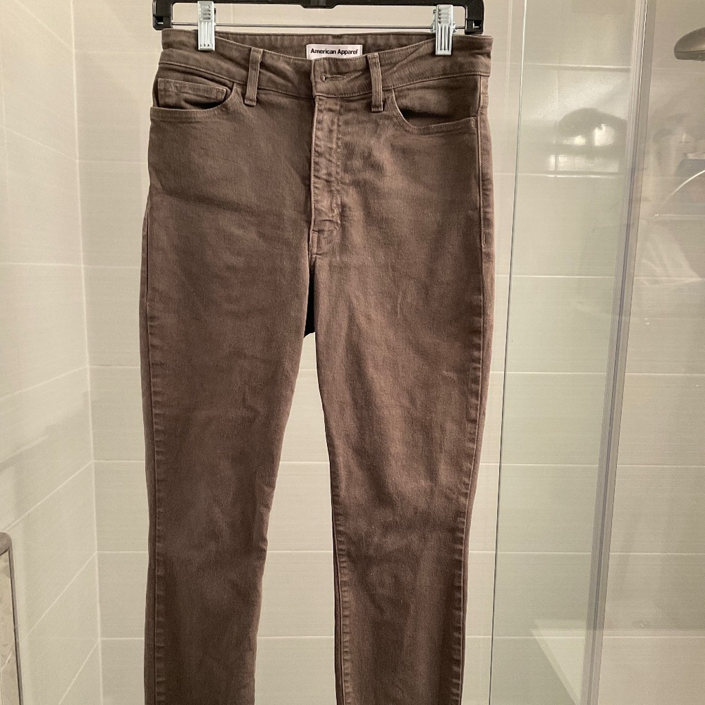 American Apparel High Waist Jeans